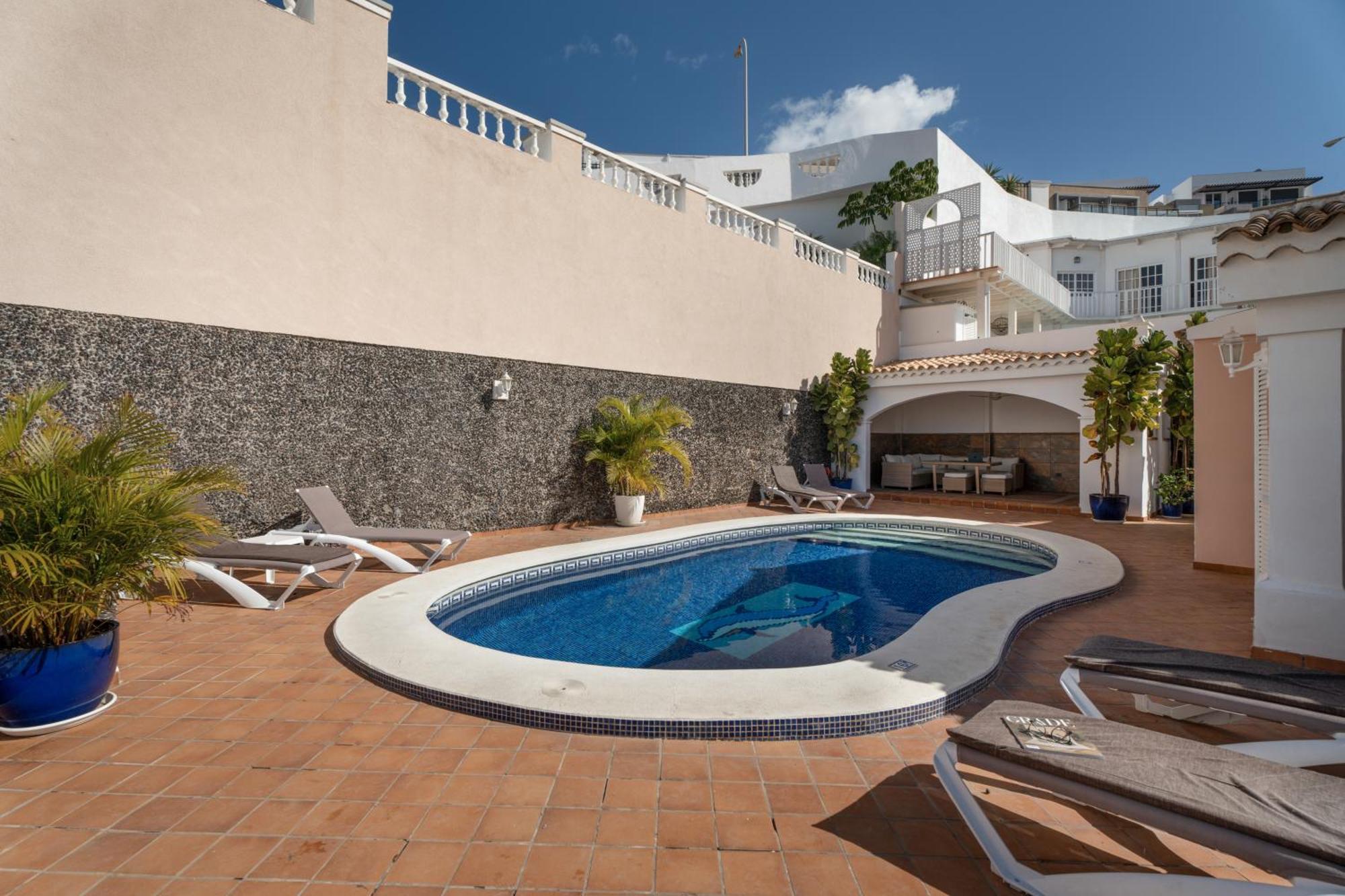 Villa Marbella-Private Heated Pool And Breathtaking View Costa Adeje  Esterno foto